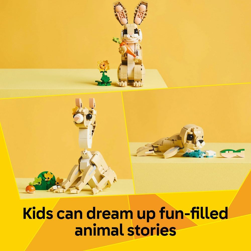 LEGO Creator 3in1 Cute Bunny Toy - Transforms into a Llama Figure or Seal